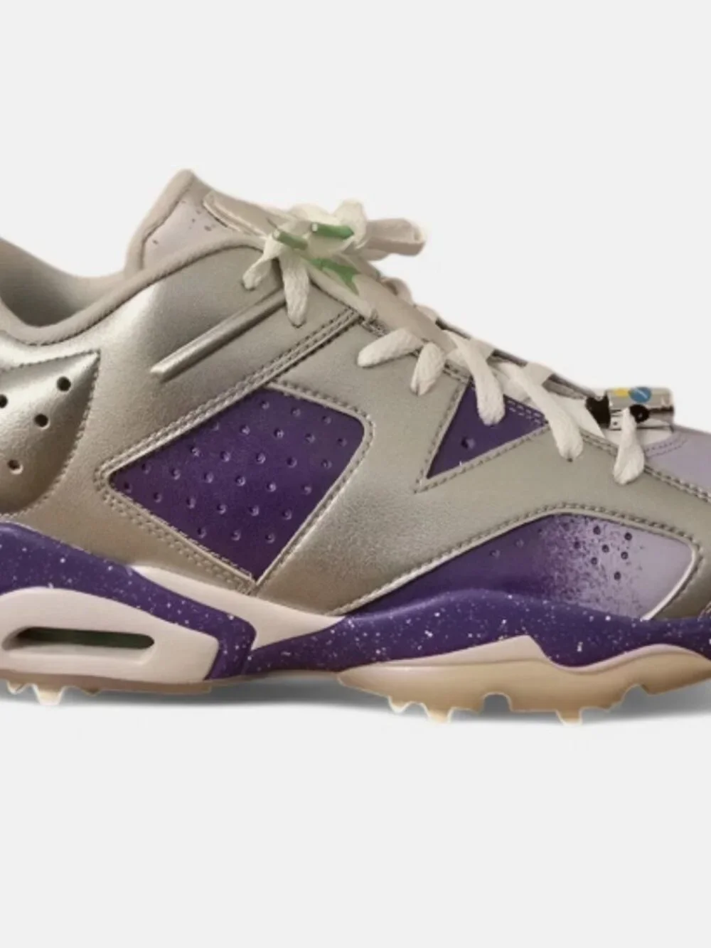Nike Air Jordan 6 Retro Low Golf NRG Mens Golf Shoes Purple FD0205-055